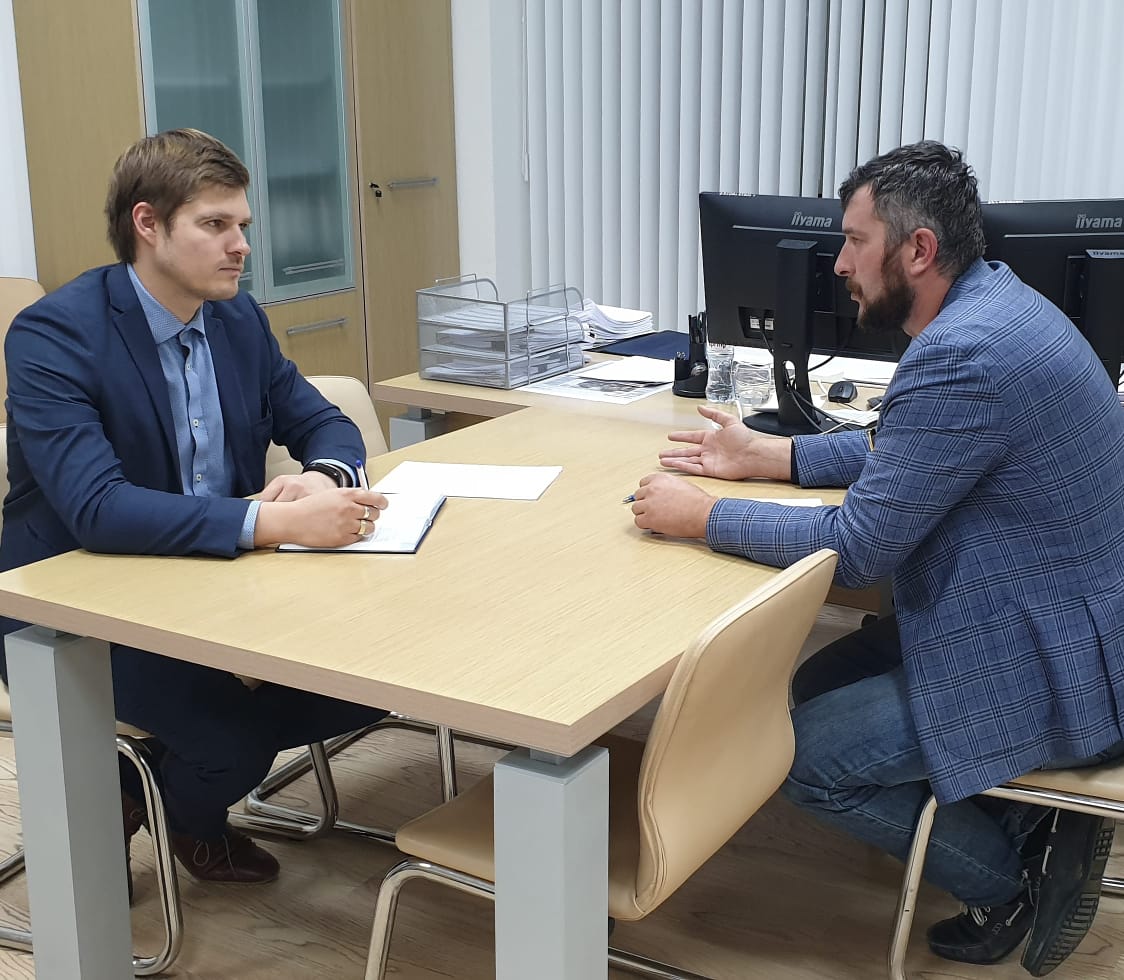 Тимур Татьянченко провел рабочую встречу с руководителем Департамента по архитектуре и градостроительству Краснодарского края