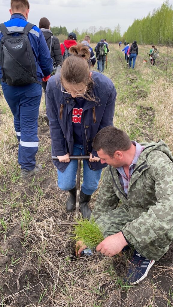 Пензенское отделение Российского экологического общества приняло участие в акции «Сад памяти»