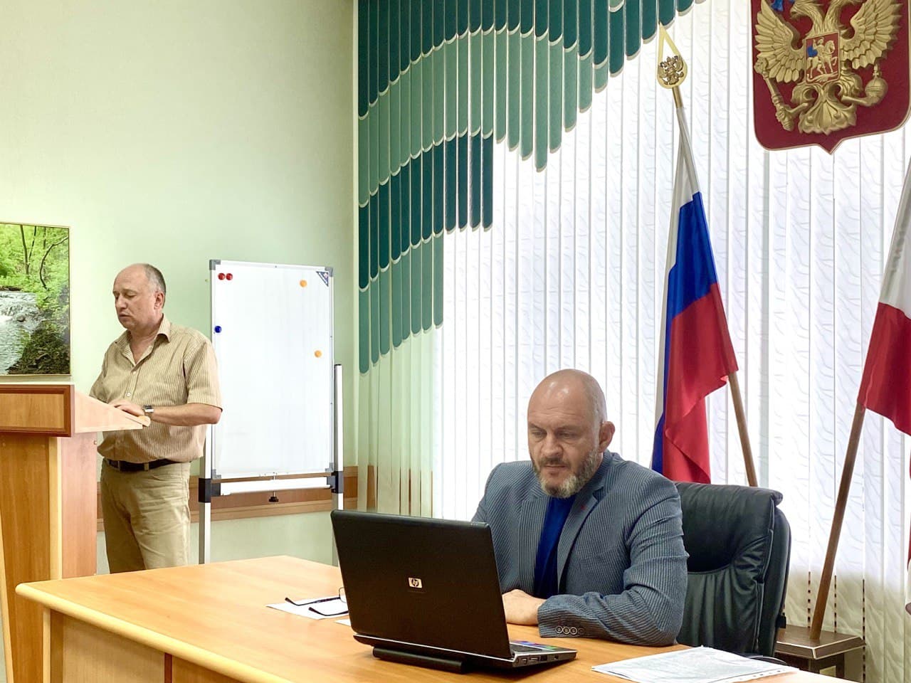 Юрий Бажуткин провел заседание Общественного совета Минприроды Саратовской области