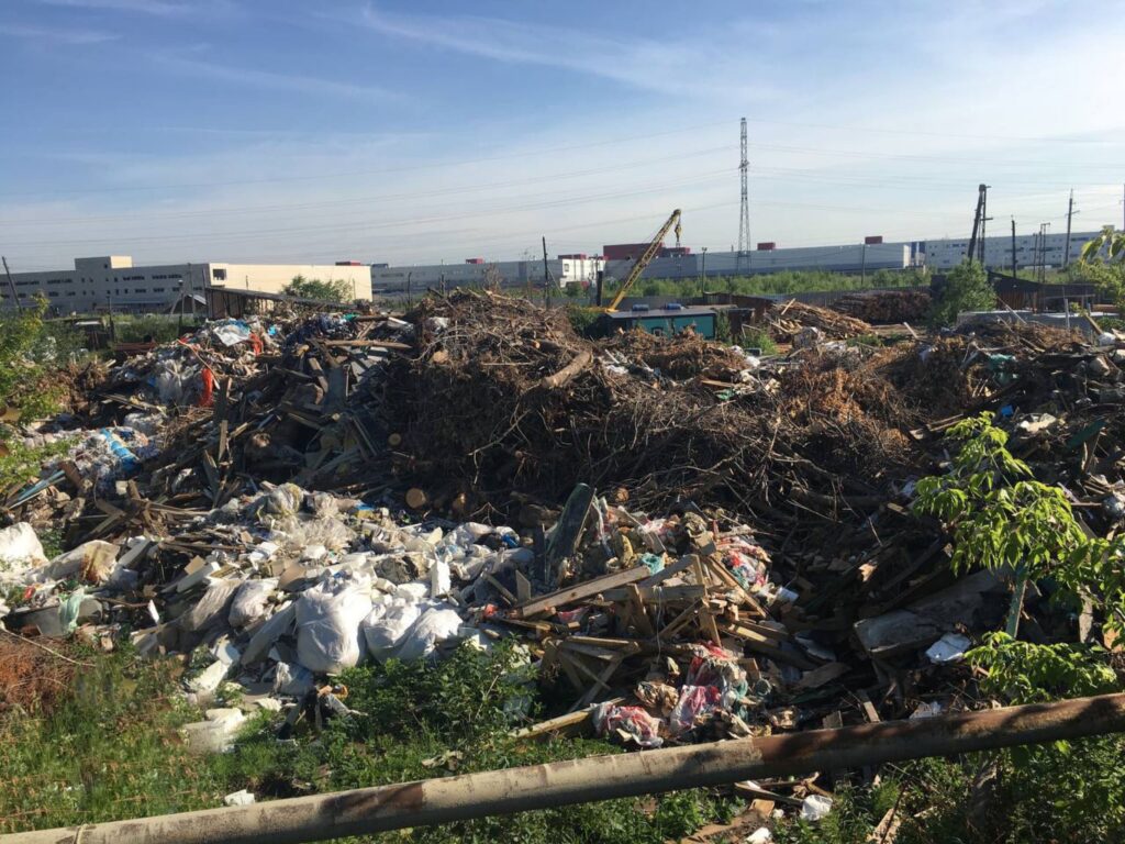 Свалку мусора ликвидировали благодаря обращению активистов Свердловского отделения Российского экологического общества