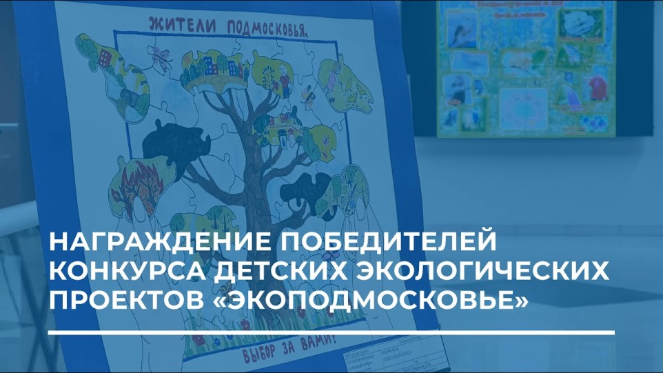 В Мособлдуме награждали победителей конкурса детских работ «Экоподмосковье-2021»