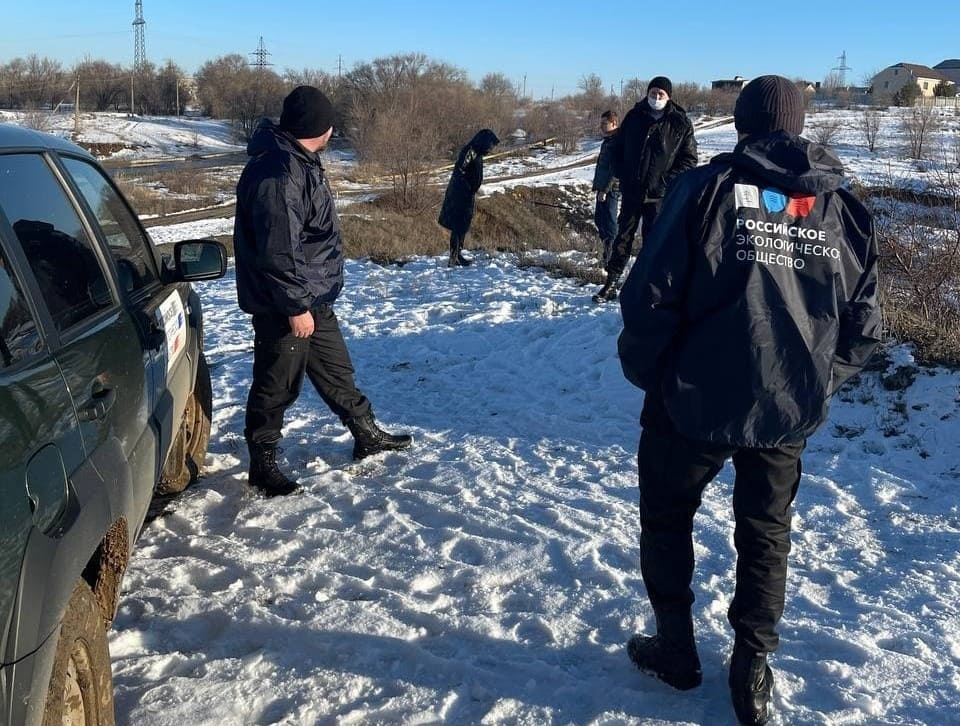 Активисты Российского экологического общества выявили нарушения природоохранного законодательства в Волгоградской области