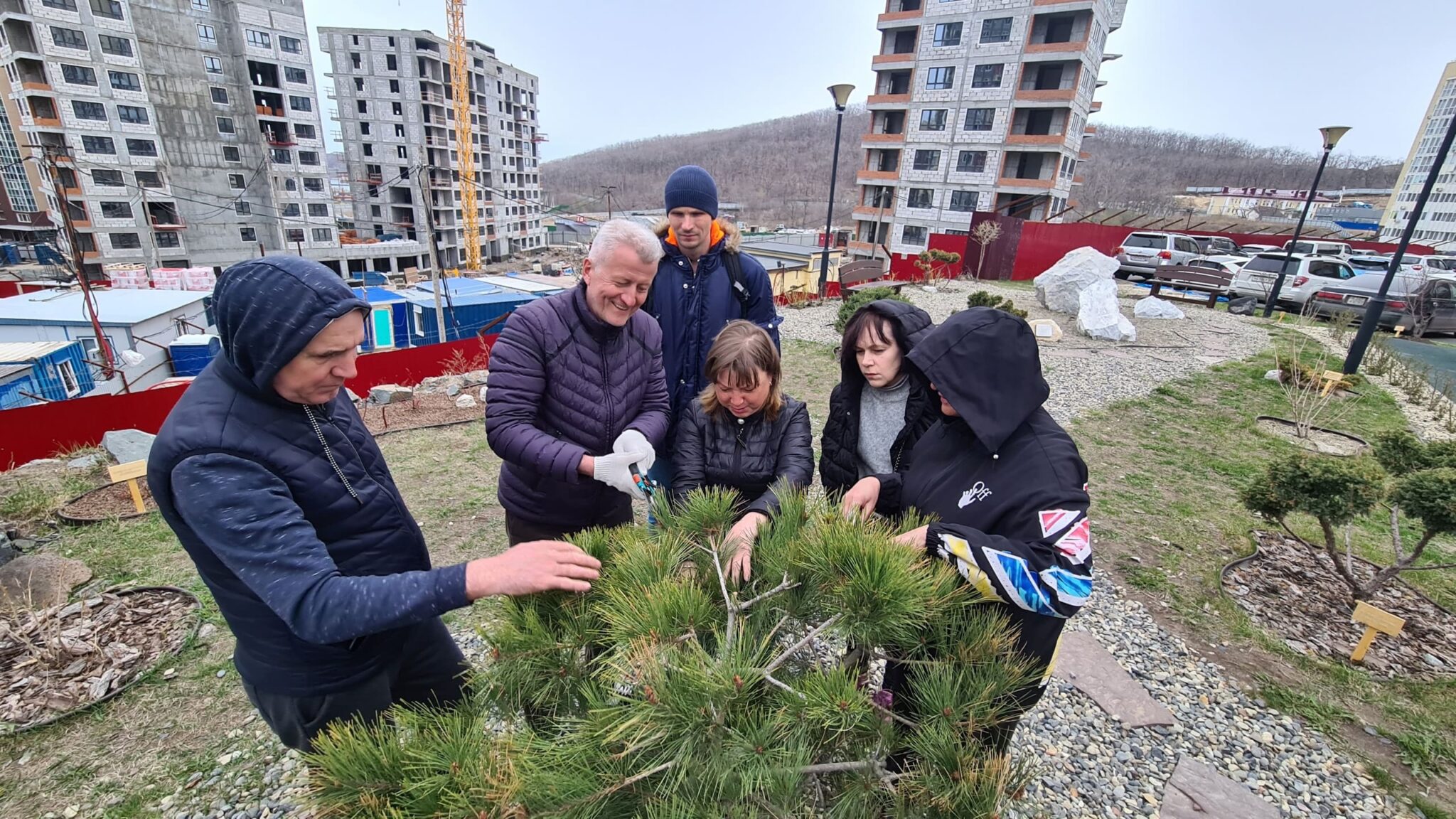 Приморское отделение Российского экологического общества проводят мастер-классы по озеленению