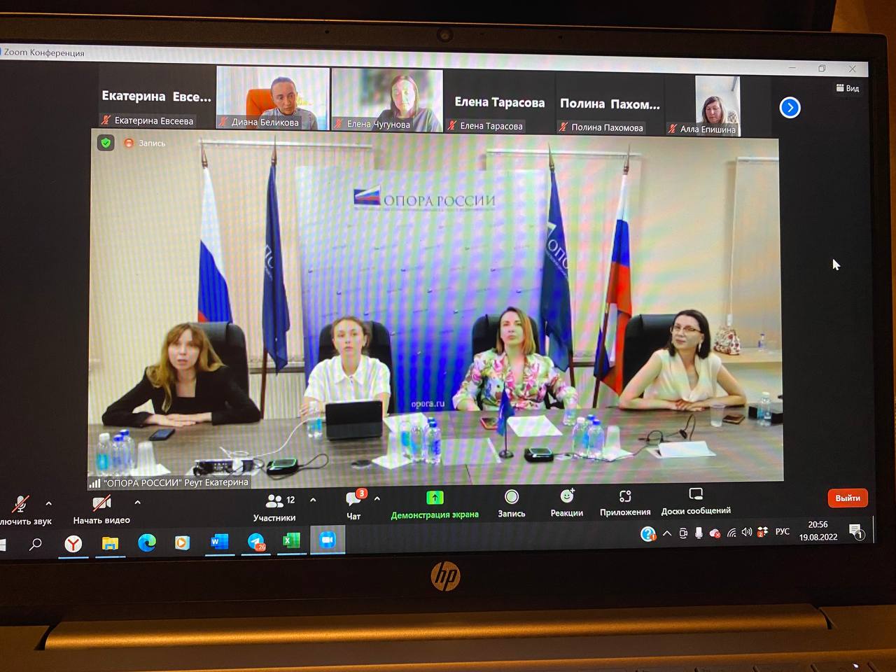 Екатерина Евсеева приняла участие в заседании Комитета по вопросам экологии и устойчивого развития «ОПОРА России»