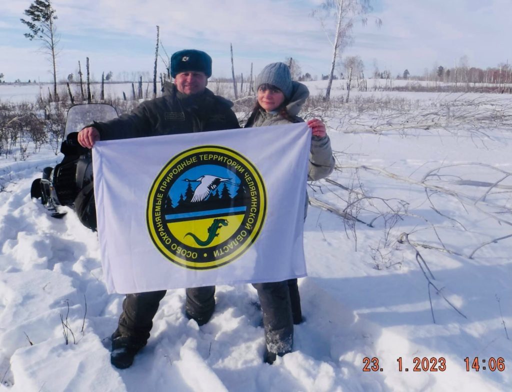 Эксперты Российского экологического общества провели Зимний маршрутный учет в ООПТ Челябинской области