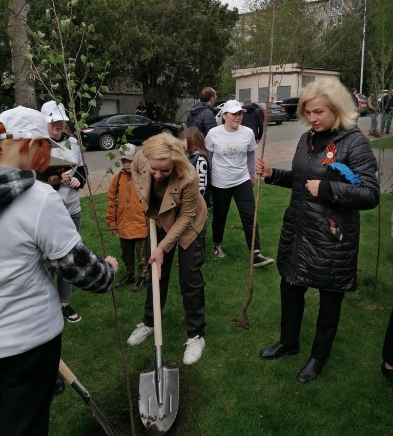 Российское экологическое общество принимает участие в акции «Сад Памяти»
