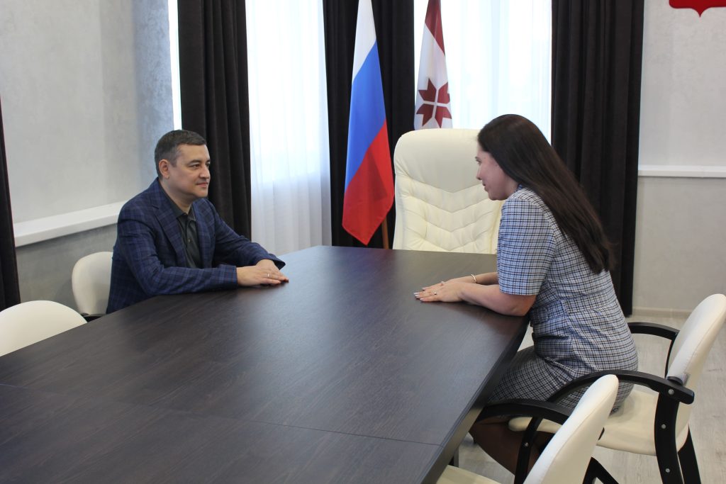 Глава Минлесхоза Республики Мордовия провел встречу с руководством отделения Российского экологического общества
