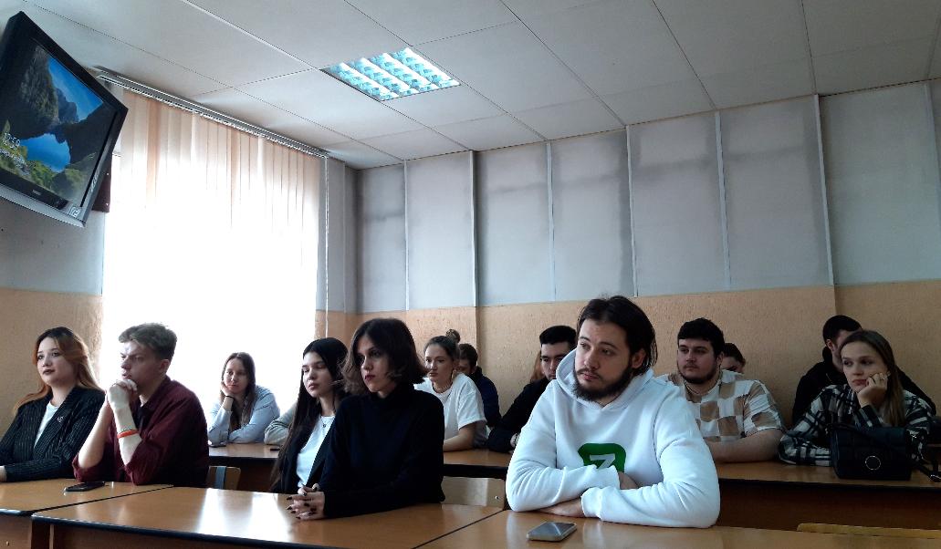 Новосибирский активист Российского экологического общества провел встречу со студентами